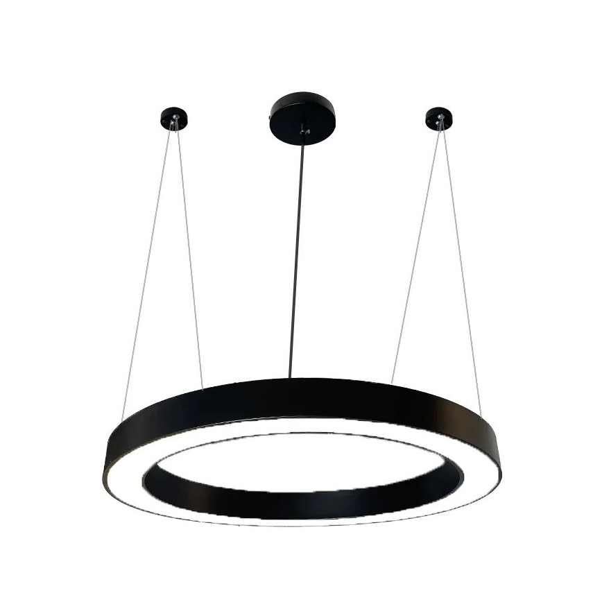 LED Hanglamp aan een koord LED/50W/230V 4000K diameter 100 cm zwart