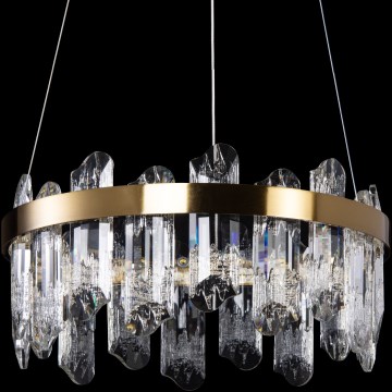 LED Hanglamp aan een koord LED/50W/230V diameter 40 cm goud
