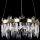 LED Hanglamp aan een koord LED/50W/230V diameter 40 cm goud