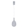 LED Hanglamp aan een koord LED/6,3W/230V 3000K glanzend chroom diameter 14 cm