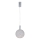 LED Hanglamp aan een koord LED/6,3W/230V 3000K glanzend chroom diameter 25 cm