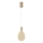 LED Hanglamp aan een koord LED/6,3W/230V 3000K goud diameter 14 cm