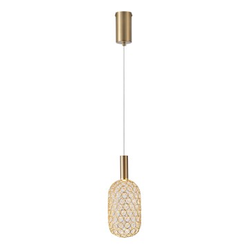LED Hanglamp aan een koord LED/6,3W/230V 3000K goud diameter 20 cm