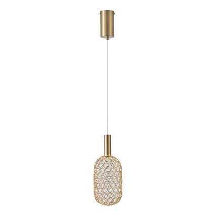 LED Hanglamp aan een koord LED/6,3W/230V 3000K goud diameter 20 cm