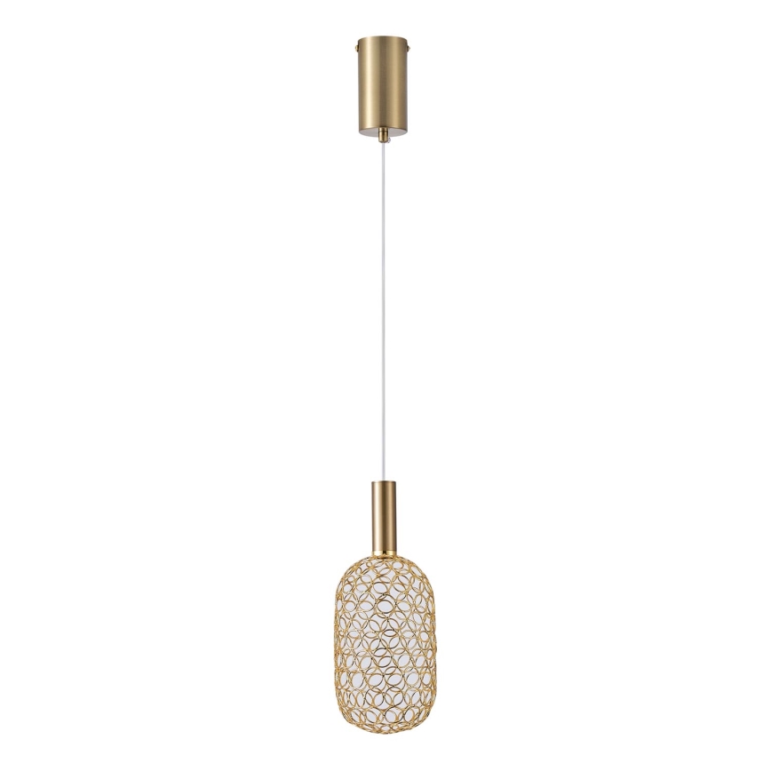 LED Hanglamp aan een koord LED/6,3W/230V 3000K goud diameter 20 cm