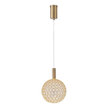 LED Hanglamp aan een koord LED/6,3W/230V 3000K goud diameter 20 cm