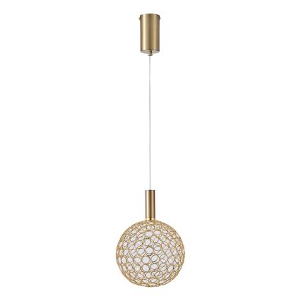 LED Hanglamp aan een koord LED/6,3W/230V 3000K goud diameter 20 cm