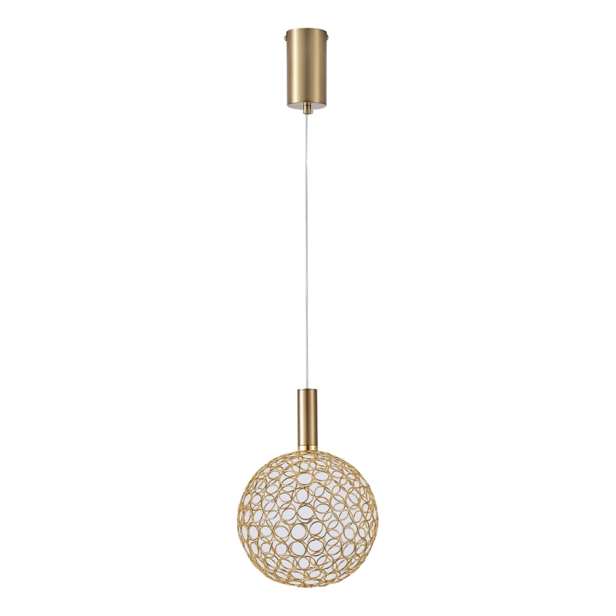 LED Hanglamp aan een koord LED/6,3W/230V 3000K goud diameter 20 cm