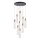 LED Hanglamp aan een koord LED/60W/230V 3000K