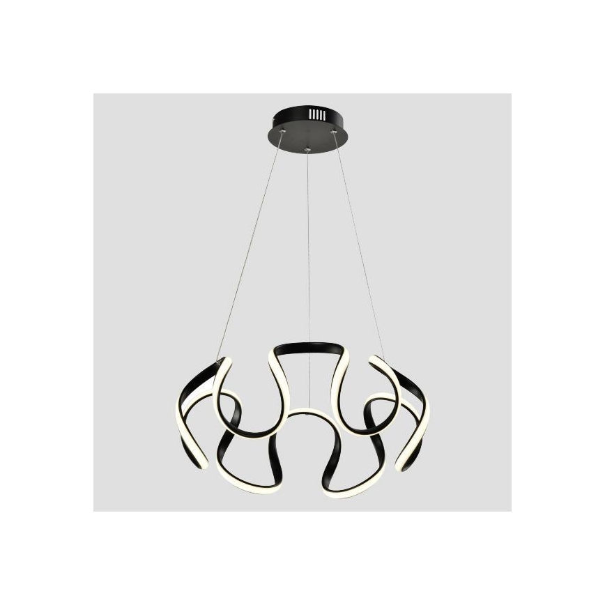 LED Hanglamp aan een koord LED/60W/230V 3000K zwart