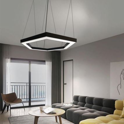 LED Hanglamp aan een koord LED/60W/230V 4000K diameter 120 cm