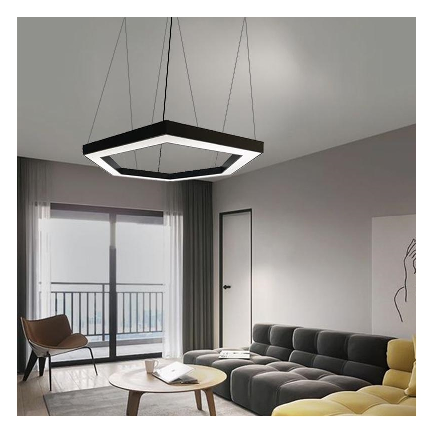 LED Hanglamp aan een koord LED/60W/230V 4000K diameter 120 cm