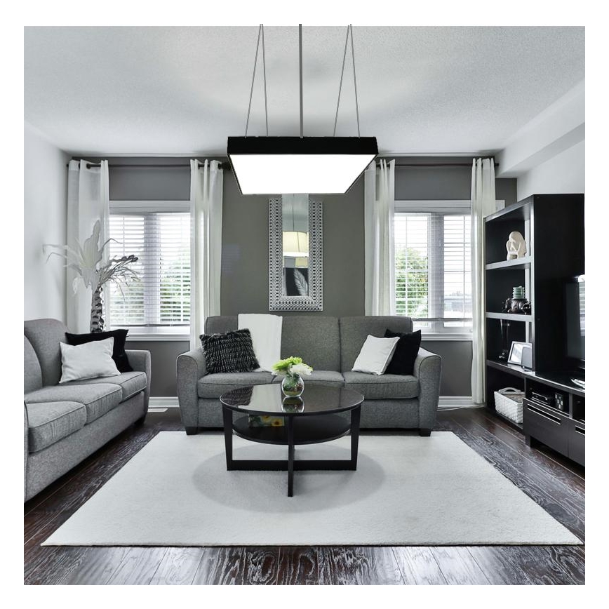 LED Hanglamp aan een koord LED/65W/230V 4000K 60x60 cm