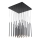 LED Hanglamp aan een koord LED/72W/230V 3000K