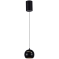 LED Hanglamp aan een koord LED/8,5W/230V 3000K zwart