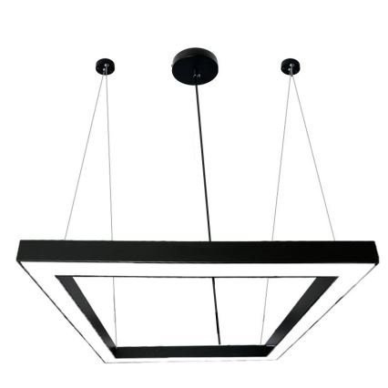 LED Hanglamp aan een koord LED/80W/230V 4000K 120x120 cm zwart