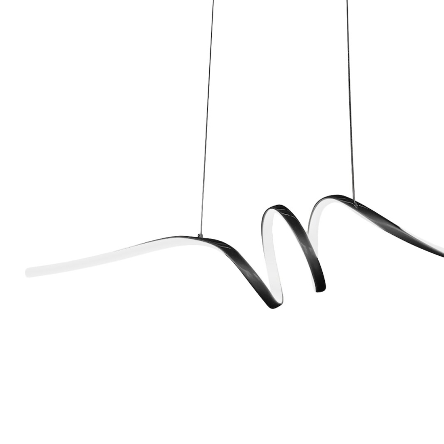 LED Hanglamp aan een koord LOOP LED/28W/230V zwart