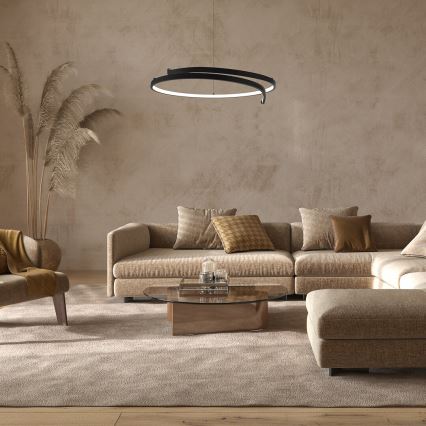 LED Hanglamp aan een koord LORENZO LED/35W/230V zwart
