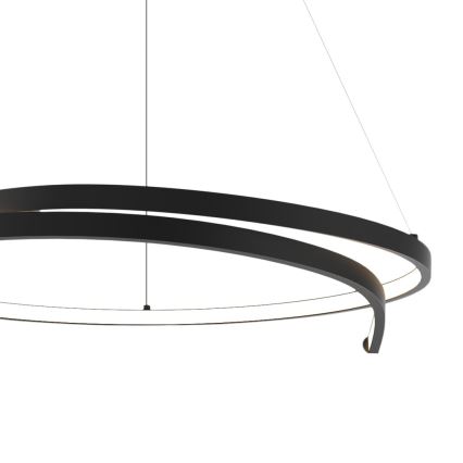 LED Hanglamp aan een koord LORENZO LED/35W/230V zwart