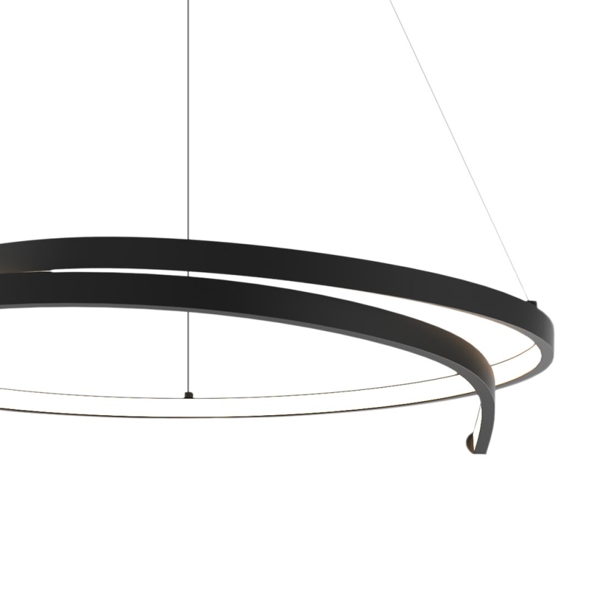 LED Hanglamp aan een koord LORENZO LED/35W/230V zwart