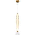 LED Hanglamp aan een koord LUCCO LED/18W/230V diameter 15 cm goud