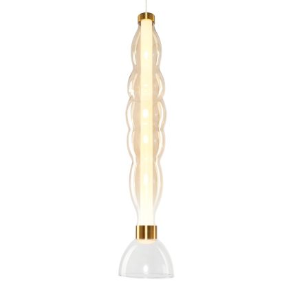 LED Hanglamp aan een koord LUCCO LED/18W/230V diameter 15 cm goud
