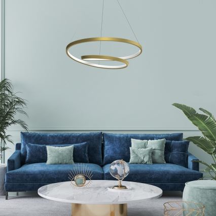 LED Hanglamp aan een koord LUCERO LED/48W/230V goud