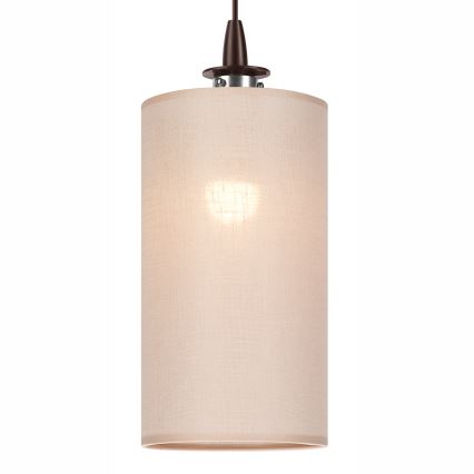 LED Hanglamp aan een koord NOEL MINI 1xE27/60W/230V beige