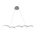 LED Hanglamp aan een koord OLYMPIA 5xLED/10W/230V grijs