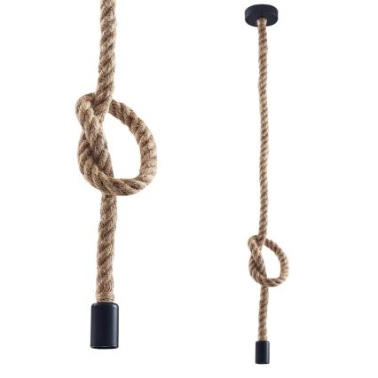 LED Hanglamp aan een koord ROPE 1xE27/8W/230V