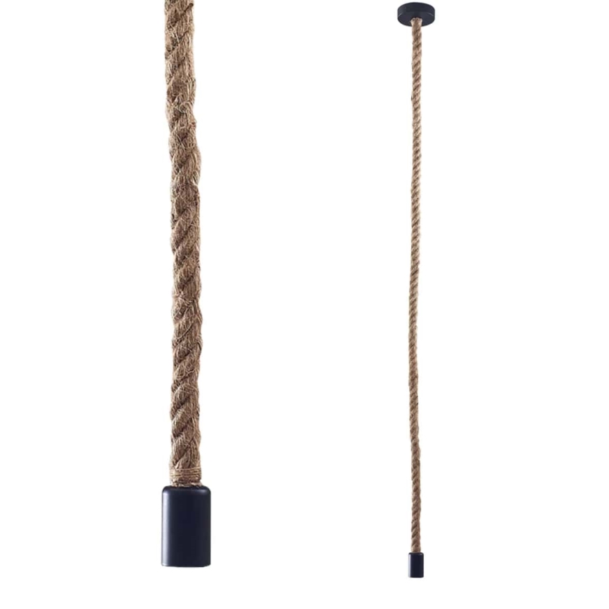 LED Hanglamp aan een koord ROPE 1xE27/8W/230V