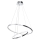 LED Hanglamp aan een koord ROTONDA LED/51W/230V glanzend chroom