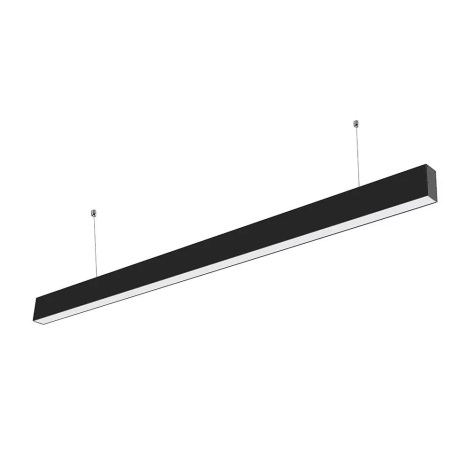 LED Hanglamp aan een koord SAMSUNG CHIP 1xLED/40W/230V zwart