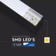 LED Hanglamp aan een koord SAMSUNG CHIP 1xLED/40W/230V zwart
