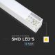 LED Hanglamp aan een koord SAMSUNG CHIP LED/40W/230V 4000K wit