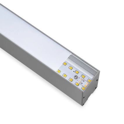 LED Hanglamp aan een koord SAMSUNG CHIP LED/40W/230V 4000K zilver