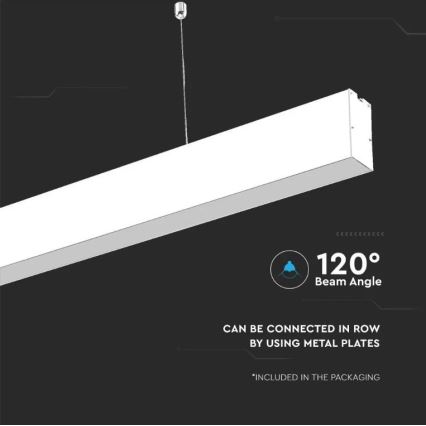 LED Hanglamp aan een koord SAMSUNG CHIP LED/40W/230V 6400K wit