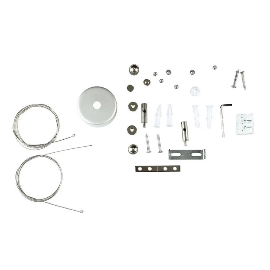 LED Hanglamp aan een koord SAMSUNG CHIP LED/40W/230V 6400K zwart