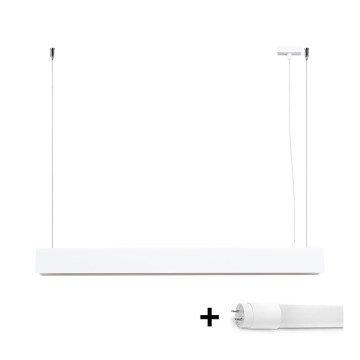 LED Hanglamp aan een koord SPARK 1xG13/8,5W/230V wit