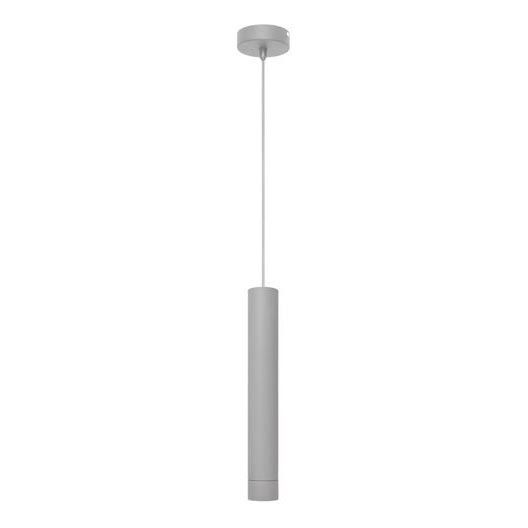 LED Hanglamp aan een koord TUBA 1xGU10/4,8W/230V grijs