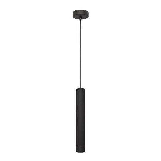 LED Hanglamp aan een koord TUBA 1xGU10/4,8W/230V zwart