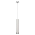 LED Hanglamp aan een koord TUBA 1xGU10/6,5W/230V wit/mat chroom