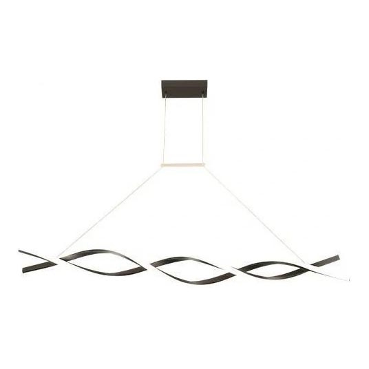 LED Hanglamp aan een koord TWIST LED/37W/230V 4000K 120 cm zwart