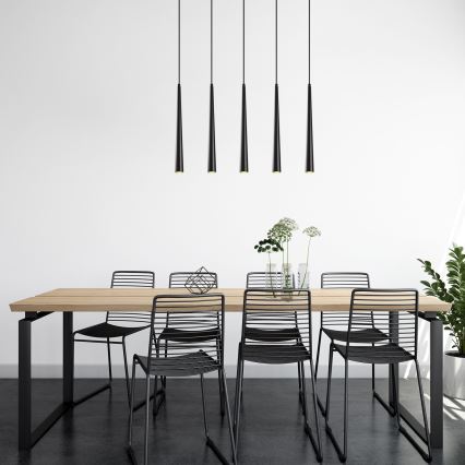 LED Hanglamp aan een koord UGUR 5xLED/3W/230V