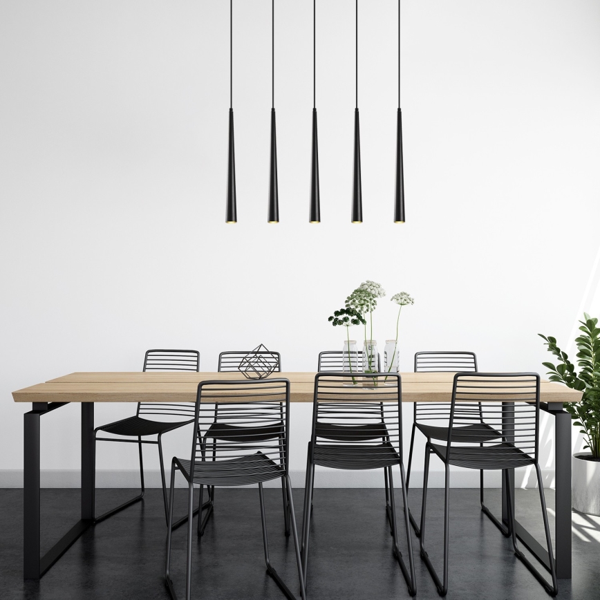 LED Hanglamp aan een koord UGUR 5xLED/3W/230V