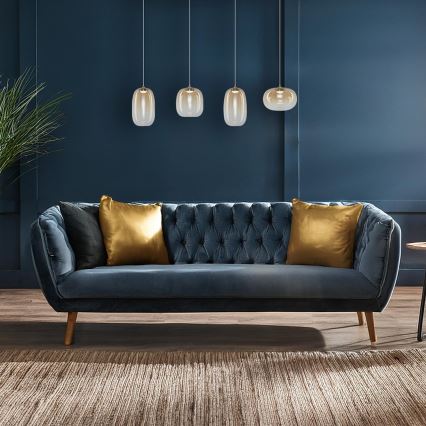 LED Hanglamp aan een koord VASO LED/15W/230V goud/gerookt