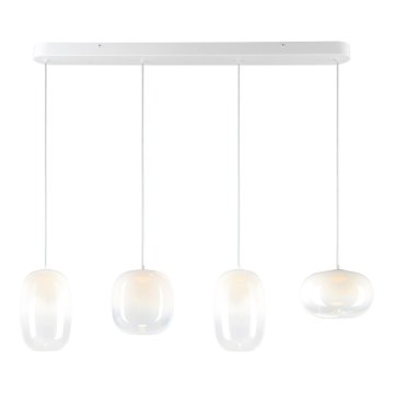 LED Hanglamp aan een koord VASO LED/15W/230V wit