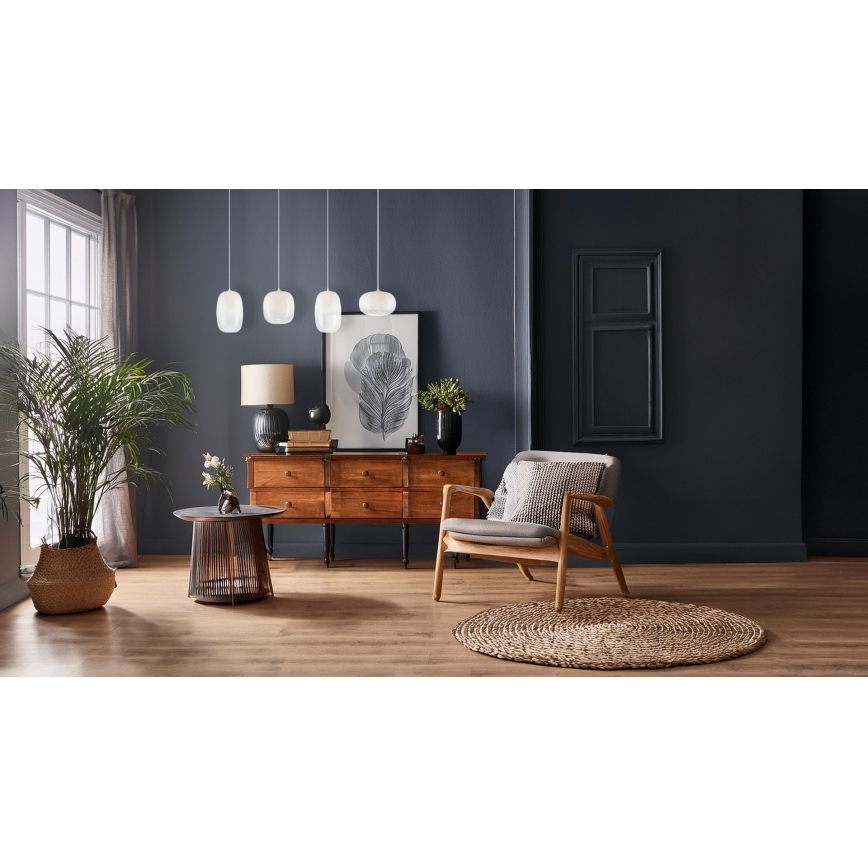 LED Hanglamp aan een koord VASO LED/15W/230V wit