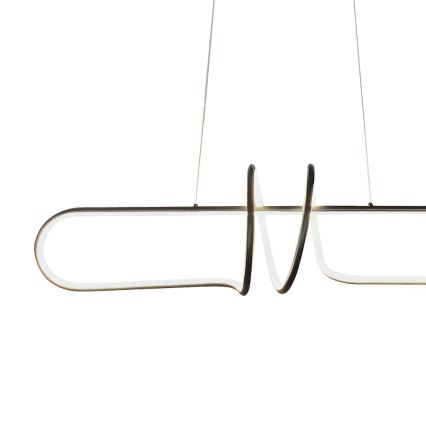 LED Hanglamp aan een koord VERTIGO LED/54W/230V zwart