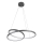 LED Hanglamp aan een koord ZEFIRA LED/40W/230V 4000K diameter 50 cm antraciet